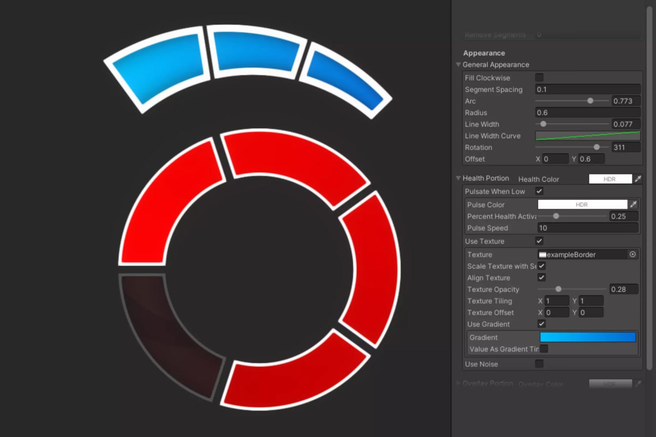 Procedural Circular Health and Progress Bars Pro v8.8📱 - изображение 3